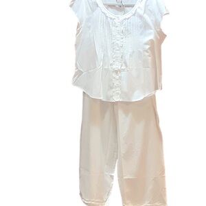 White Indian Cotton Pyjamas